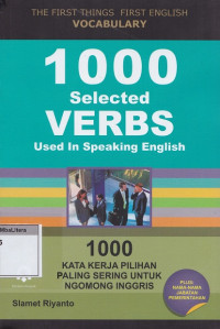 1000 selected verbs used in speaking english