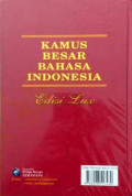 Kamus besar bahasa indonesia edisi lux