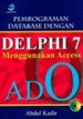 Pemrograman Database dengan Delphi 7 Menggunakan Access ADO