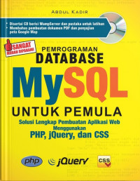 Pemrograman database mysql untuk pemula