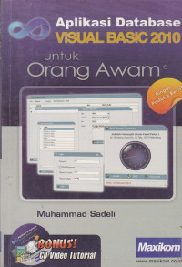 Aplikasi database visual basic 2010 untuk orang awam