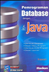 Pemrograman database dengan java