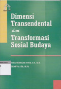 Dimensi transendental dan transformasi sosial budaya