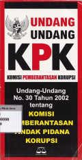 Undang-undang kpk