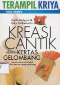 Kreasi cantik dari kertas gelombang