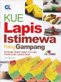 Kue lapis istimewa paling gampang