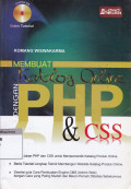 Membuat katalog online dengan php dan css