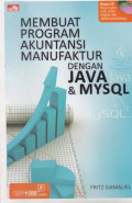 Membuat program akuntansi manufaktur dengan java & mysql