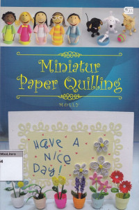 Miniatur paper quilling