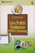 Cara praktis pembuatan pempek palembang