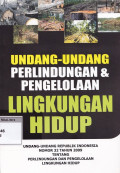 Undang-undang perlindungan pengelolaan lingkungan hidup