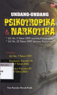 Undang-undang psikotopika & narkotika