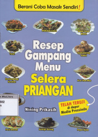 Resep gampang menu selera priangan