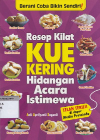 Resep kilat kue kering hidangan acara istimewa