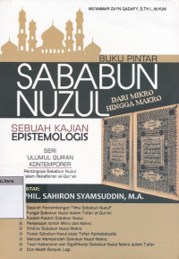 Buku pintar sababun nuzul : dari mikro hingga makro