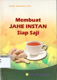 Membuat jahe instan siap saji