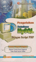 Pengolahan database mysql dengan script php