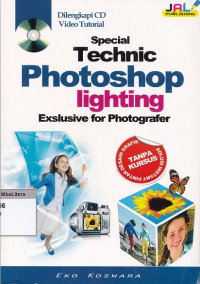 Special technic photoshop lighting and photografer