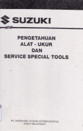 Suzuki: pengetahuan alat-ukur dan service special tools