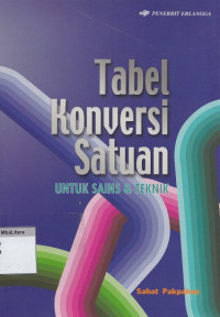 Tabel konversi satuan untuk sains & teknik