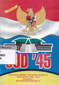 Undang-undang dasar republik indonesia: UUD '45 dilengkapi susunan kabinet indonesia bersatu II masa bakti 2009-2014 dan butir-butir pancasila