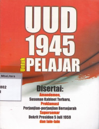 UUD 1945 untuk pelajar